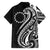Kia Orana Cook Islands Family Matching Short Sleeve Bodycon Dress and Hawaiian Shirt Kerekere Plumeria Tropical Waves - Polynesian Pride