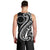 Kia Orana Cook Islands Men Tank Top Kerekere Plumeria Tropical Waves - Polynesian Pride