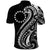 Kia Orana Cook Islands Polo Shirt Kerekere Plumeria Tropical Waves - Polynesian Pride