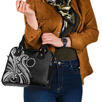 Kia Orana Cook Islands Shoulder Handbag Kerekere Plumeria Tropical Waves - Polynesian Pride