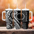 Kia Orana Cook Islands Tumbler With Handle Kerekere Plumeria Tropical Waves - Polynesian Pride