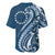 Kia Orana Cook Islands Baseball Jersey Auika Plumeria Tropical Waves - Polynesian Pride