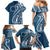 Kia Orana Cook Islands Family Matching Mermaid Dress and Hawaiian Shirt Auika Plumeria Tropical Waves - Polynesian Pride