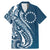 Kia Orana Cook Islands Family Matching Mermaid Dress and Hawaiian Shirt Auika Plumeria Tropical Waves - Polynesian Pride