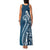 Kia Orana Cook Islands Family Matching Tank Maxi Dress and Hawaiian Shirt Auika Plumeria Tropical Waves - Polynesian Pride