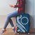 Kia Orana Cook Islands Luggage Cover Auika Plumeria Tropical Waves - Polynesian Pride