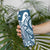 Kia Orana Cook Islands Skinny Tumbler Auika Plumeria Tropical Waves - Polynesian Pride