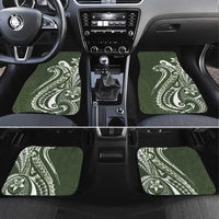 Kia Orana Cook Islands Car Mats Matie Plumeria Tropical Waves - Polynesian Pride