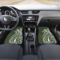Kia Orana Cook Islands Car Mats Matie Plumeria Tropical Waves - Polynesian Pride