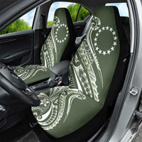Kia Orana Cook Islands Car Seat Cover Matie Plumeria Tropical Waves - Polynesian Pride