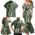 Kia Orana Cook Islands Family Matching Mermaid Dress and Hawaiian Shirt Matie Plumeria Tropical Waves - Polynesian Pride