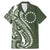Kia Orana Cook Islands Family Matching Mermaid Dress and Hawaiian Shirt Matie Plumeria Tropical Waves - Polynesian Pride