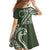 Kia Orana Cook Islands Family Matching Tank Maxi Dress and Hawaiian Shirt Matie Plumeria Tropical Waves - Polynesian Pride