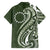 Kia Orana Cook Islands Family Matching Tank Maxi Dress and Hawaiian Shirt Matie Plumeria Tropical Waves - Polynesian Pride