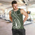 Kia Orana Cook Islands Men Tank Top Matie Plumeria Tropical Waves - Polynesian Pride