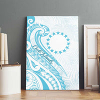 Kia Orana Cook Islands Canvas Wall Art Moana Plumeria Tropical Waves - Polynesian Pride