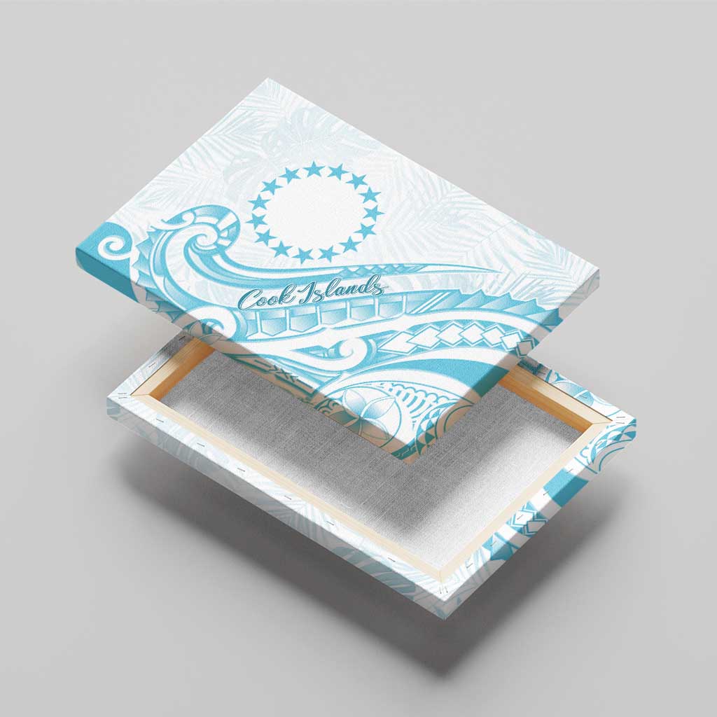 Kia Orana Cook Islands Canvas Wall Art Moana Plumeria Tropical Waves - Polynesian Pride