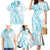 Kia Orana Cook Islands Family Matching Mermaid Dress and Hawaiian Shirt Moana Plumeria Tropical Waves - Polynesian Pride