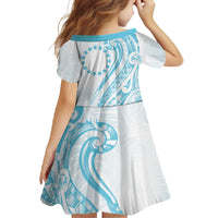 Kia Orana Cook Islands Family Matching Off Shoulder Maxi Dress and Hawaiian Shirt Moana Plumeria Tropical Waves - Polynesian Pride