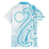 Kia Orana Cook Islands Family Matching Summer Maxi Dress and Hawaiian Shirt Moana Plumeria Tropical Waves - Polynesian Pride