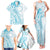 Kia Orana Cook Islands Family Matching Tank Maxi Dress and Hawaiian Shirt Moana Plumeria Tropical Waves - Polynesian Pride