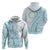 Kia Orana Cook Islands Hoodie Moana Plumeria Tropical Waves - Polynesian Pride
