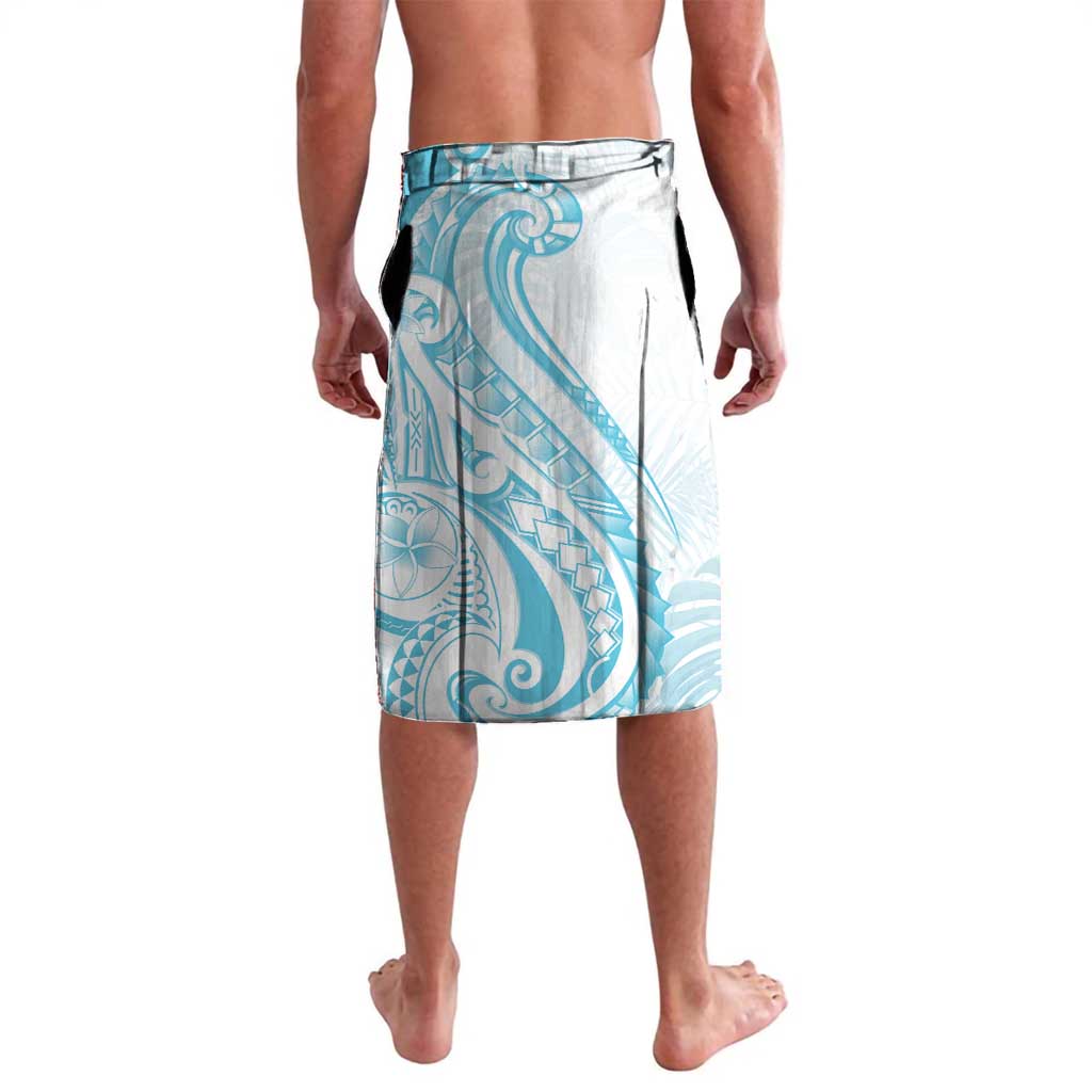 Kia Orana Cook Islands Lavalava Moana Plumeria Tropical Waves - Polynesian Pride