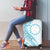 Kia Orana Cook Islands Luggage Cover Moana Plumeria Tropical Waves - Polynesian Pride