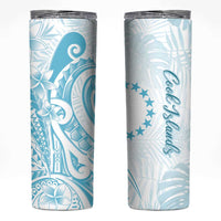 Kia Orana Cook Islands Skinny Tumbler Moana Plumeria Tropical Waves - Polynesian Pride