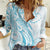 Kia Orana Cook Islands Women Casual Shirt Moana Plumeria Tropical Waves - Polynesian Pride