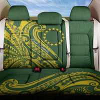 Kia Orana Cook Islands Back Car Seat Cover Plumeria Tropical Waves - Polynesian Pride