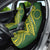 Kia Orana Cook Islands Car Seat Cover Plumeria Tropical Waves - Polynesian Pride