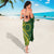 Kia Orana Cook Islands Sarong Plumeria Tropical Waves - Polynesian Pride
