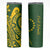 Kia Orana Cook Islands Skinny Tumbler Plumeria Tropical Waves - Polynesian Pride