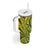 Kia Orana Cook Islands Tumbler With Handle Plumeria Tropical Waves - Polynesian Pride
