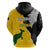 Australia Rugby Mix New Zealands Rugby Hoodie Wallabies Versus Silver Fern Sporty Basic LT7 - Polynesian Pride