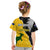 Australia Rugby Mix New Zealands Rugby Kid T Shirt Wallabies Versus Silver Fern Sporty Basic LT7 - Polynesian Pride