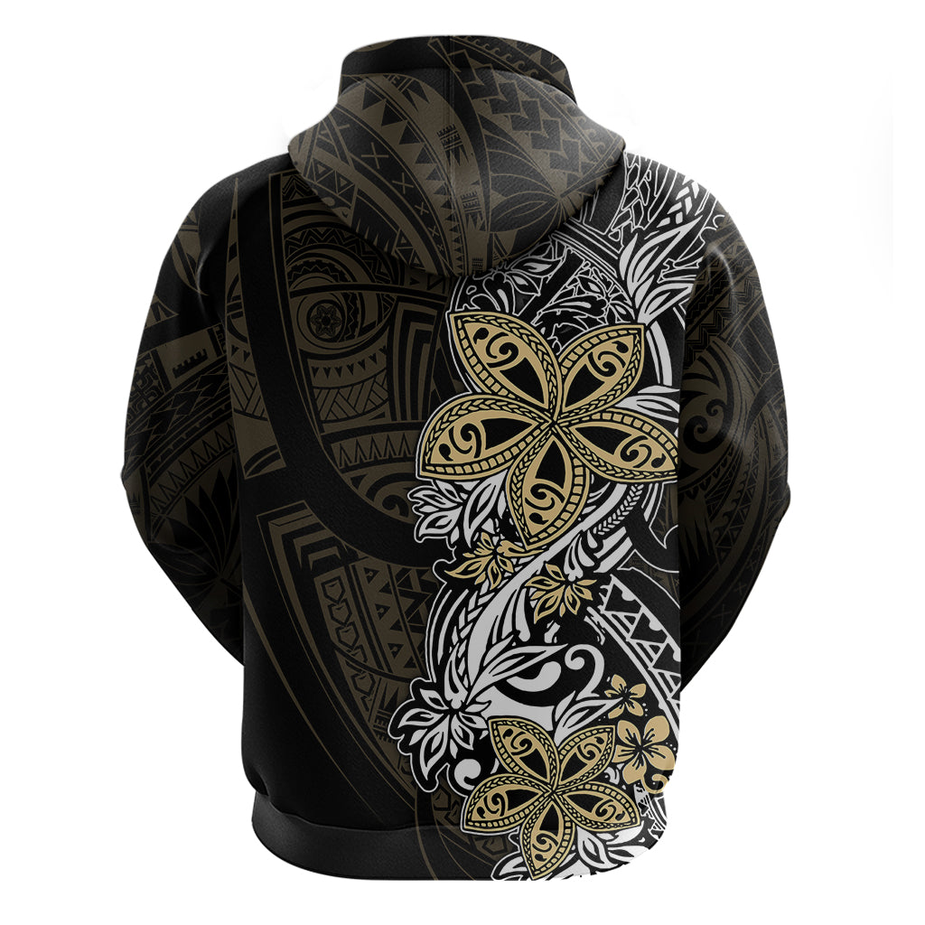 Polynesian Pride Hoodie Tiare With Plumeria Mix Style LT7 - Polynesian Pride