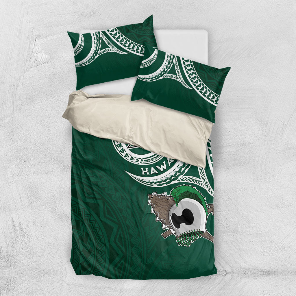 Hawaii Rainbow Warriors Alumni Bedding Set Ti Maile Lei - Glory For The Warriors