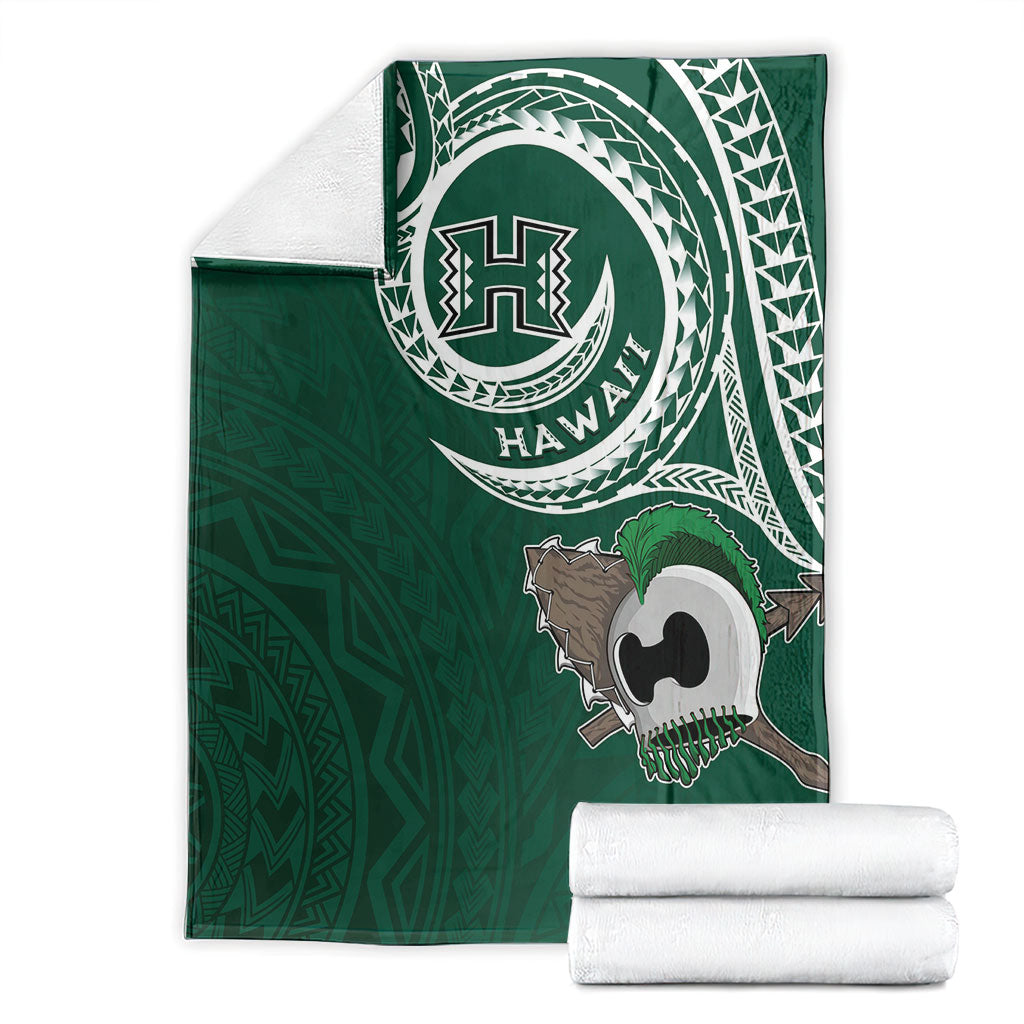 Hawaii Rainbow Warriors Alumni Blanket Ti Maile Lei - Glory For The Warriors