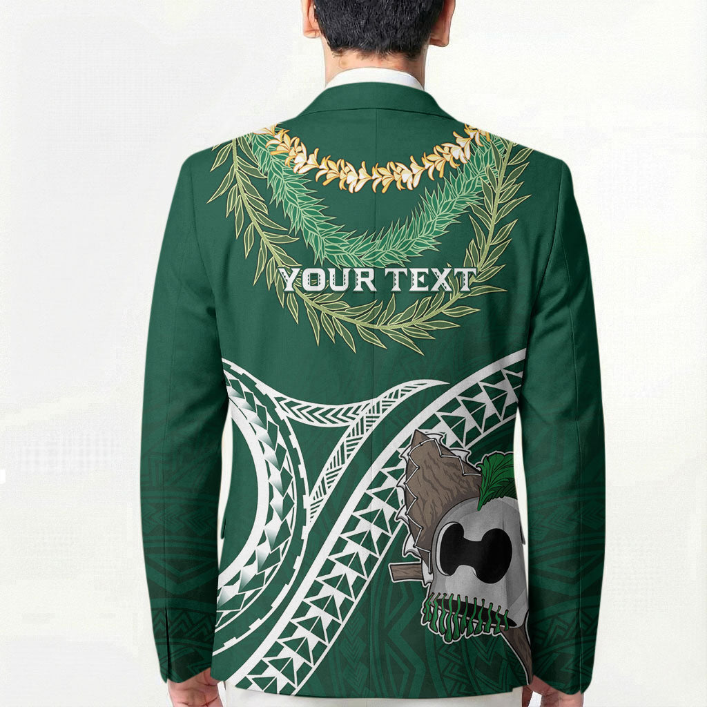 Hawaii Rainbow Warriors Alumni Personalized Blazer Ti Maile Lei - Glory For The Warriors
