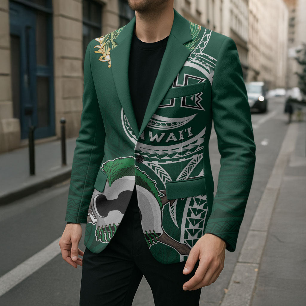 Hawaii Rainbow Warriors Alumni Personalized Blazer Ti Maile Lei - Glory For The Warriors