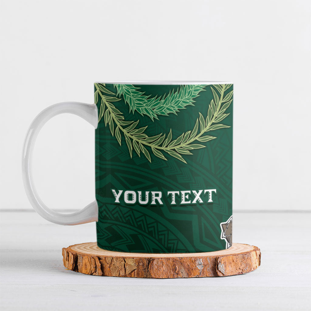 Hawaii Rainbow Warriors Alumni Personalized Ceramic Mug Ti Maile Lei - Glory For The Warriors