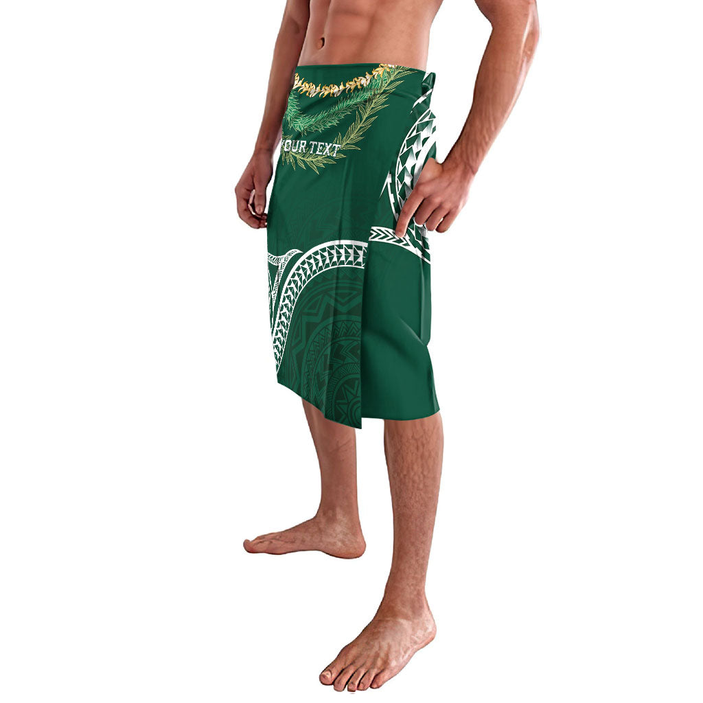 Hawaii Rainbow Warriors Alumni Personalized Lavalava Ti Maile Lei - Glory For The Warriors