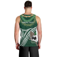 Hawaii Rainbow Warriors Alumni Personalized Men Tank Top Ti Maile Lei - Glory For The Warriors