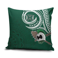 Hawaii Rainbow Warriors Alumni Pillow Cover Ti Maile Lei - Glory For The Warriors
