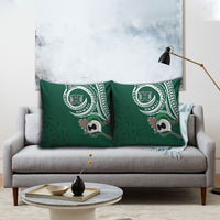 Hawaii Rainbow Warriors Alumni Pillow Cover Ti Maile Lei - Glory For The Warriors