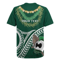 Hawaii Rainbow Warriors Alumni Personalized Rugby Jersey Ti Maile Lei - Glory For The Warriors