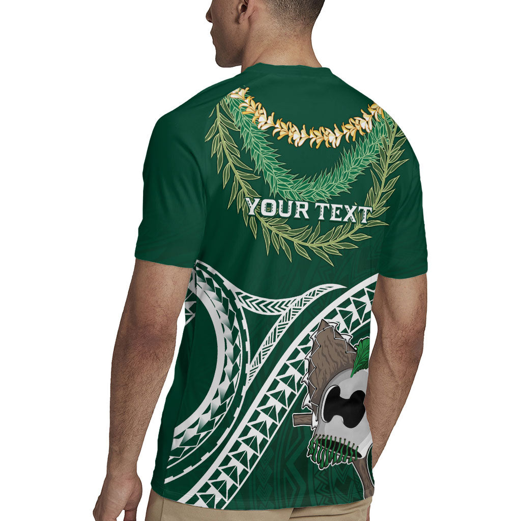 Hawaii Rainbow Warriors Alumni Personalized Rugby Jersey Ti Maile Lei - Glory For The Warriors