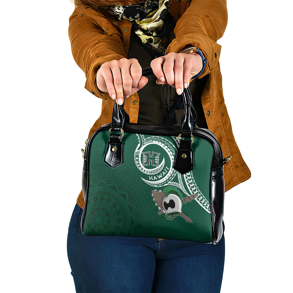 Hawaii Rainbow Warriors Alumni Shoulder Handbag Ti Maile Lei - Glory For The Warriors